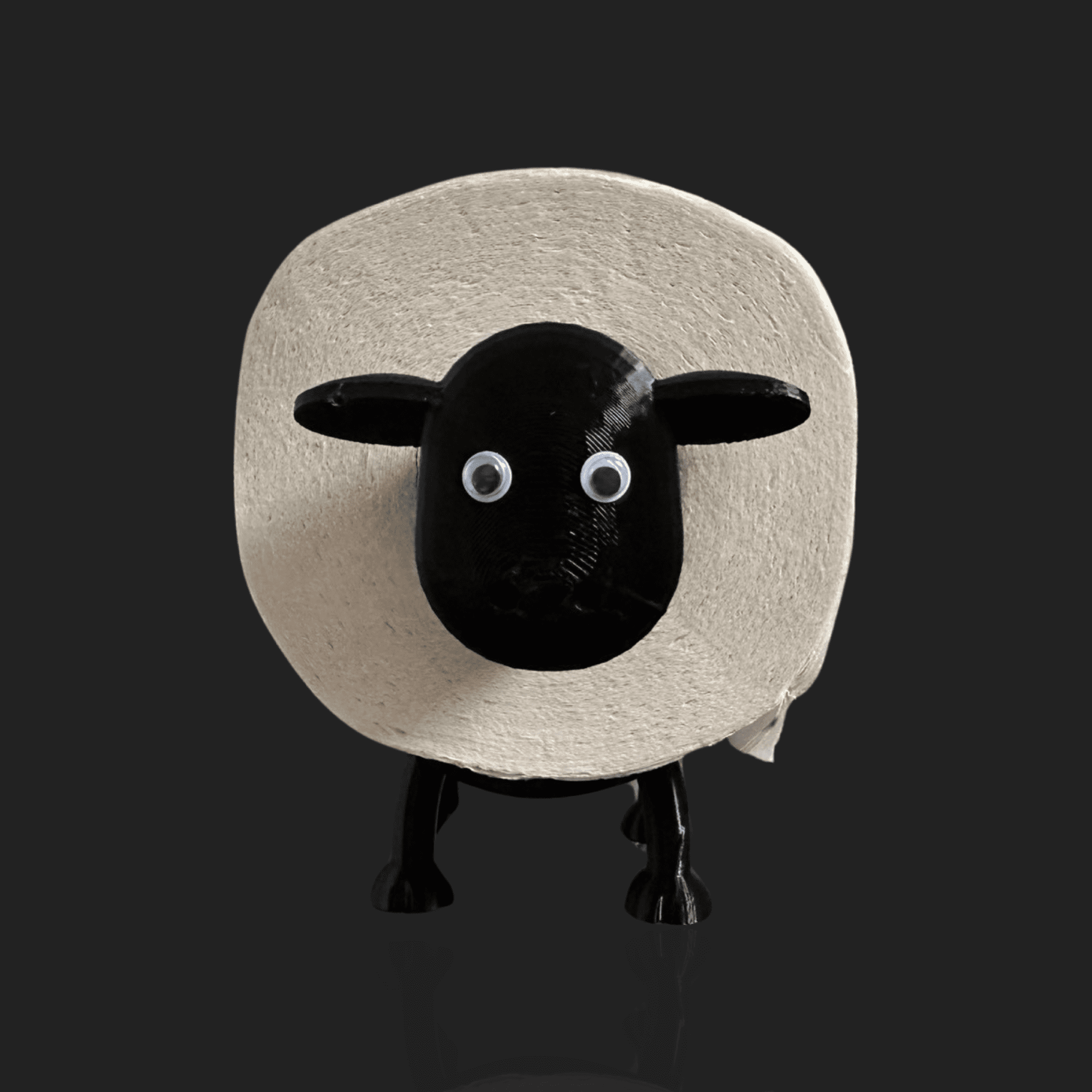 Schaap-toiletpapier-houder