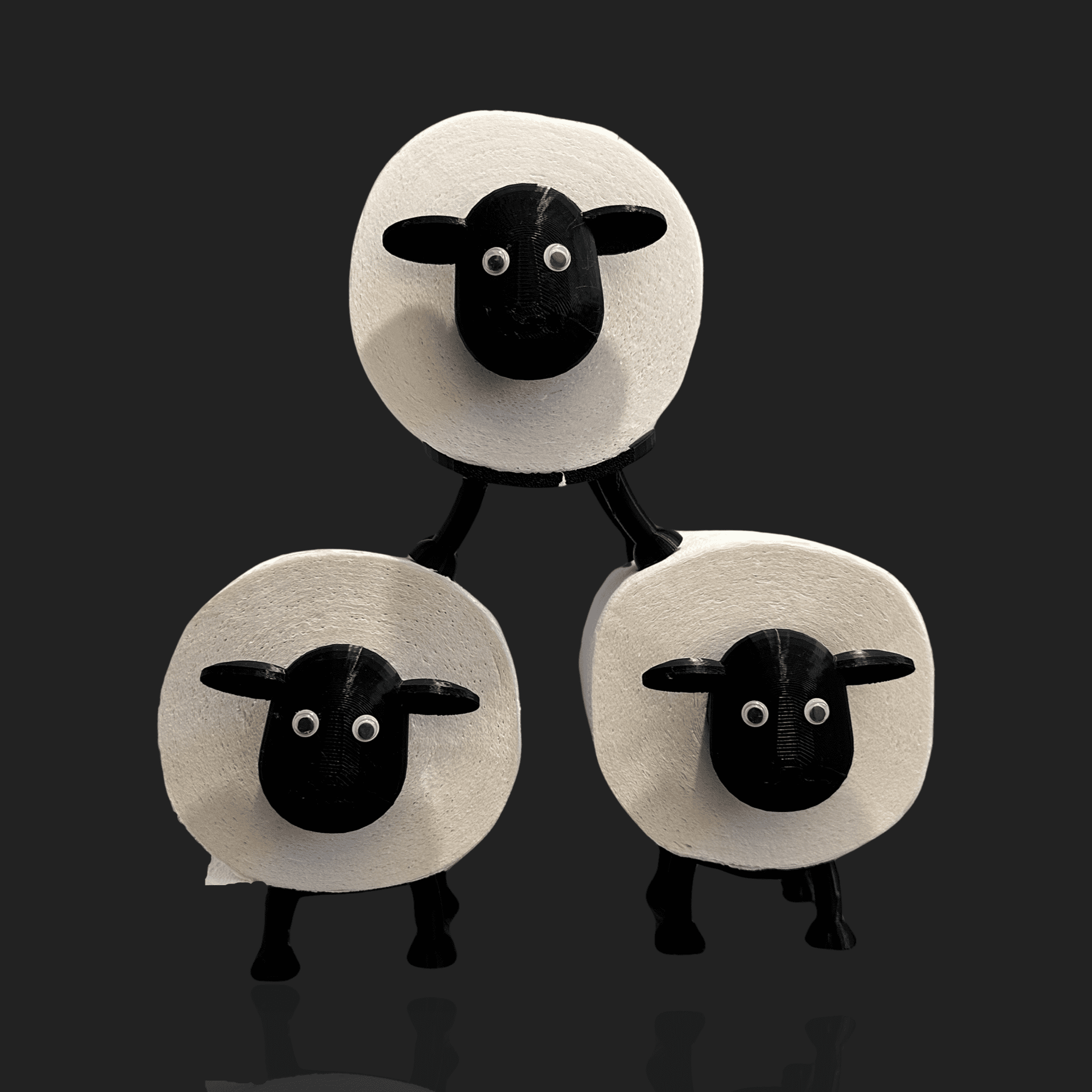 Schaap-toiletpapier-houder