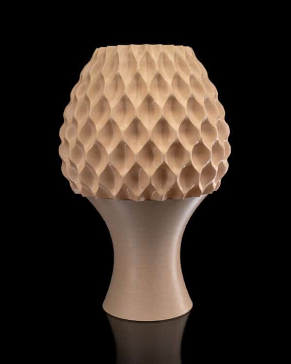 reversed diamaond lamp